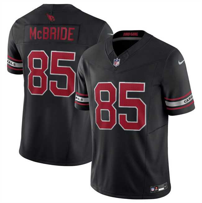 Men & Women & Youth Arizona Cardinals #85 Trey McBride Black 2024 F.U.S.E. Vapor Untouchable Limited Stitched Jersey